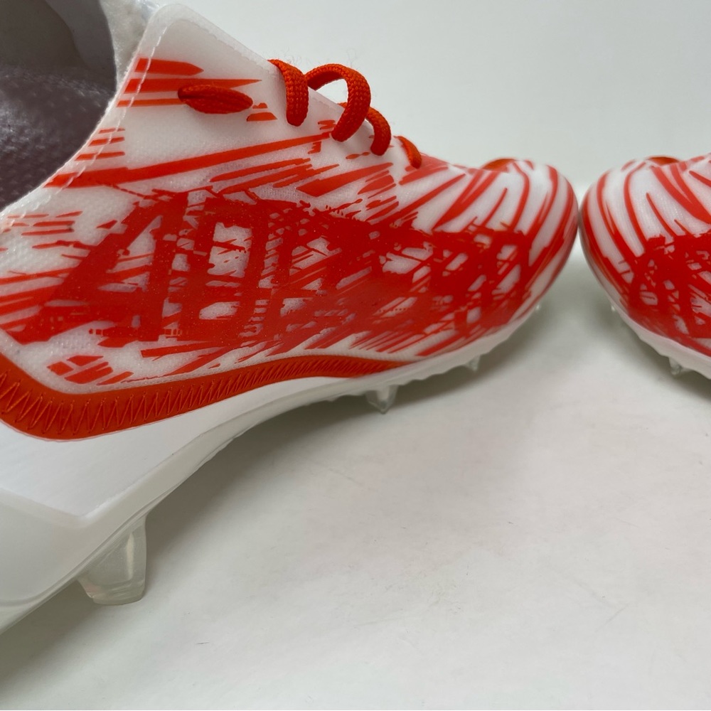 New Adidas Adizero Football Cleats Mens Size 13 Orang… Gem